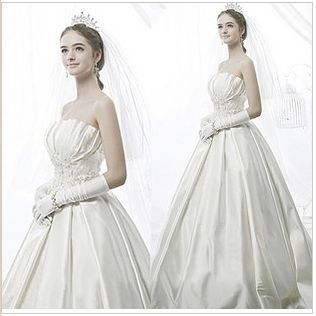 Vestido de noiva princesa tam.44 a 46 champagne